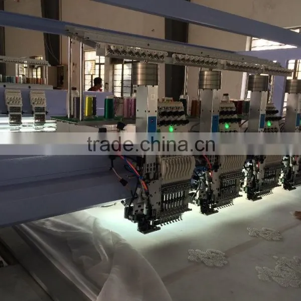 6 Heads Beading Embroidery Machine photo-3