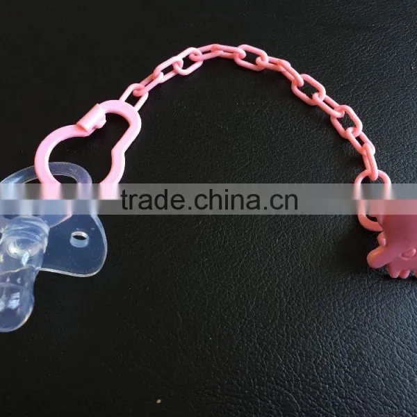 High Transparent Custom Silicone Baby Pacifier Mold With Nipple Chain photo-2