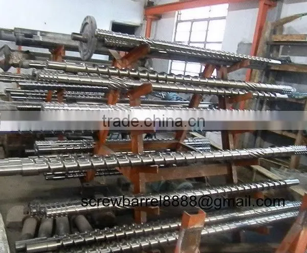 Extruder Screw Extruder Machine Bimetallic Screw and Barrel Extruder Single Screw Barrel Extruder Machine Single Screw Barrel