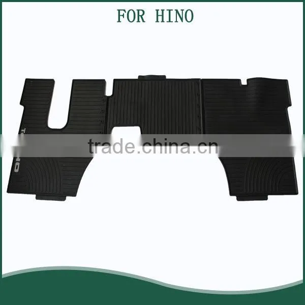 Wholesale Customized Full Set Type 3D Rubber PVC Car Floor Mats For HINO photo-2