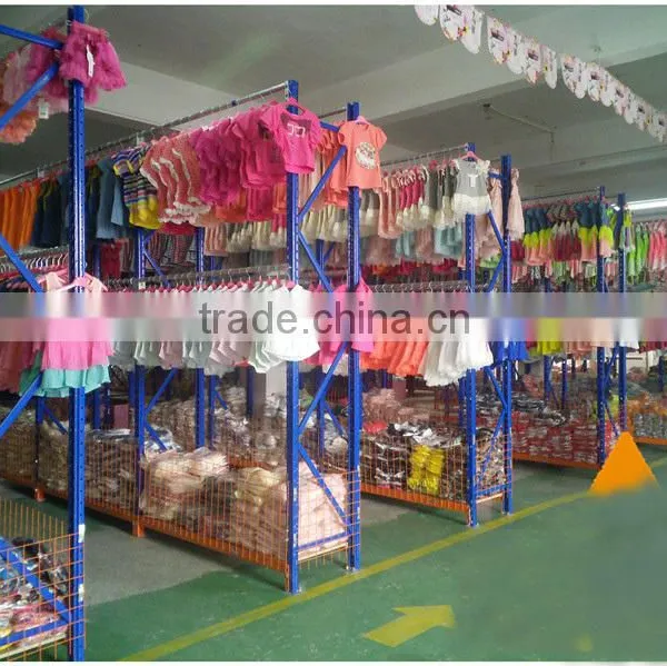 The Warehouse Steel Clothes Racking Used in the Production and Warehouse Areas photo-6
