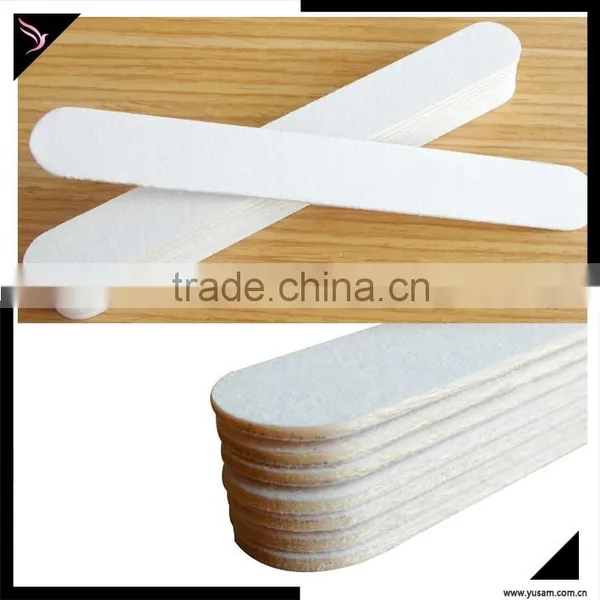 DOUBLE Sided Grit White Color Nail File