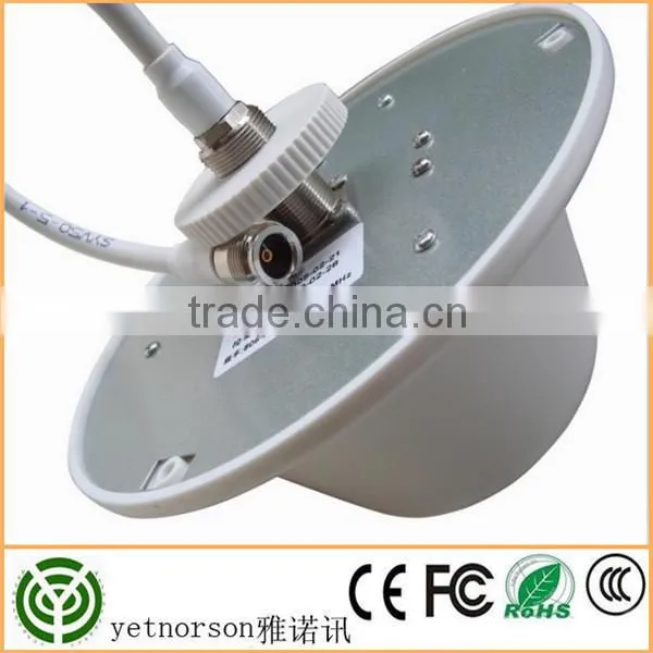 Multi-band Ceiling Monted Omni Directional Antenna 800-2500MHz 5dBi N Male for Cell Phone Mobile Signal Repeater Booster