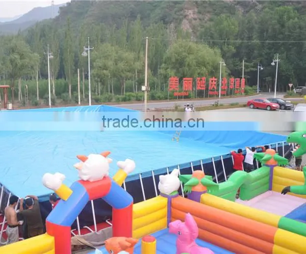 Outdoor Giant Mental Frame Pool Intex Pool for Sale photo-5