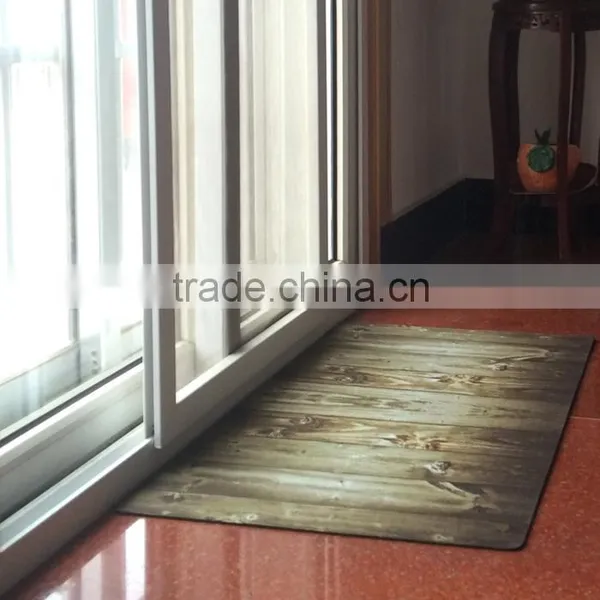 Vivid Printed Pattern Non Woven Polyester Kitchen Floor Mats photo-2