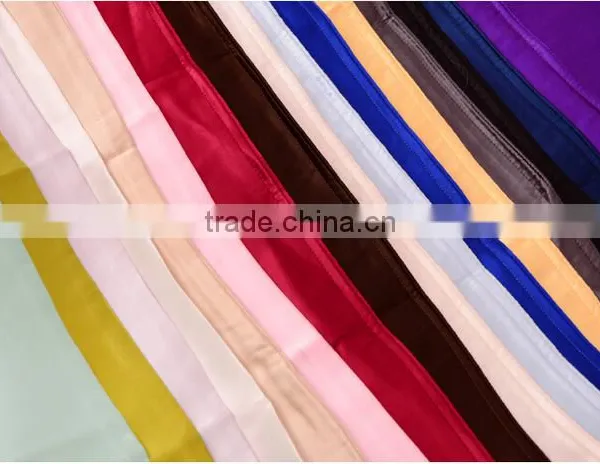 100% Silk 16mm Satin 30*30cm Handkerchief photo-4