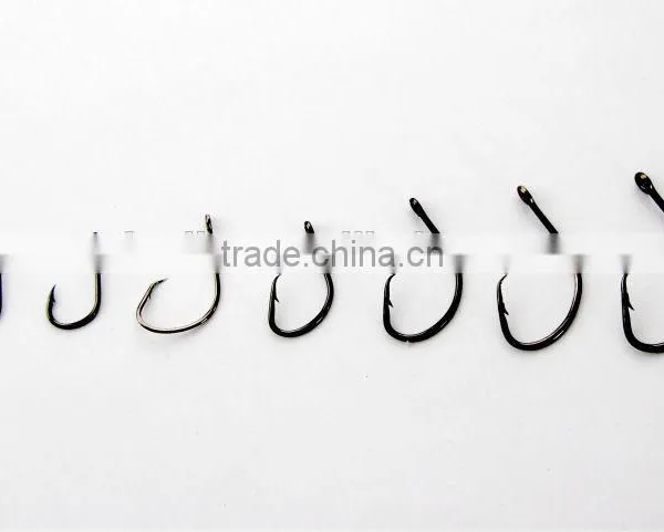 Sport Circle Hook High Carbon Steel 2/0 500pcs/bag photo-2
