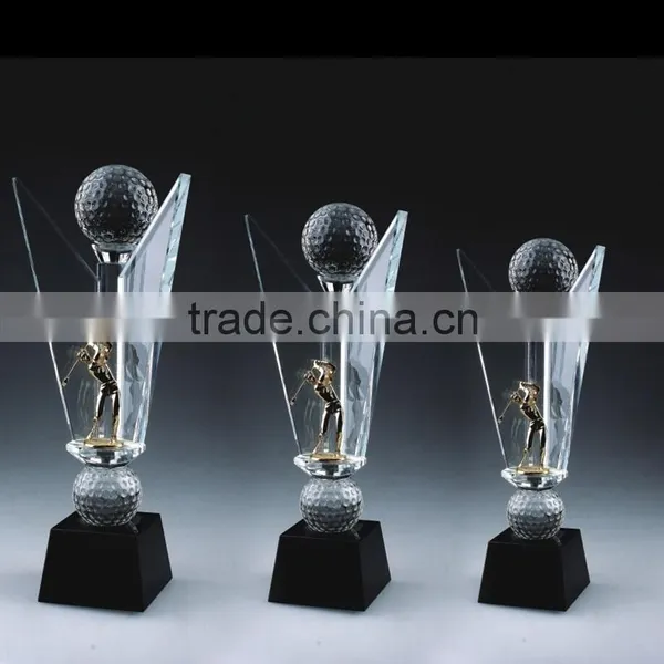 2015 New Design Crafts With Horseshoe K9 Crystal Trophy Souvenir Custom Crystal Trophy photo-3