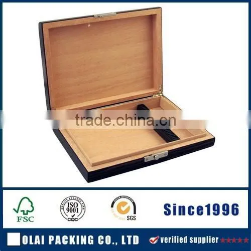 Luxury Lightweight Cigar Wood Box for Sale photo-2