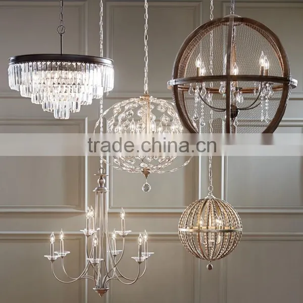 Rustic Black Chandelier Lamp 71076 photo-3