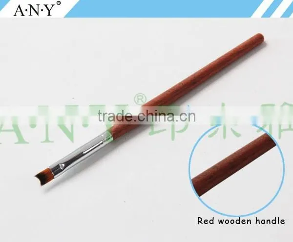 ANY French Nails Building and Design Rosewood Nail Brush for French Style photo-3
