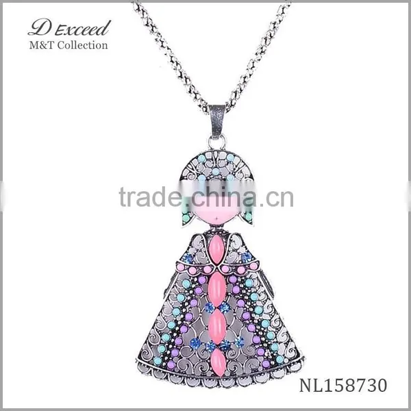 Fashion Jewelry Doll Pendant for Girls Factory Direct Sale photo-2