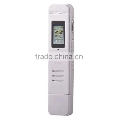 USB Professional 8GB LCD Digital Voice Recorder With VOR MP3 Player photo-2