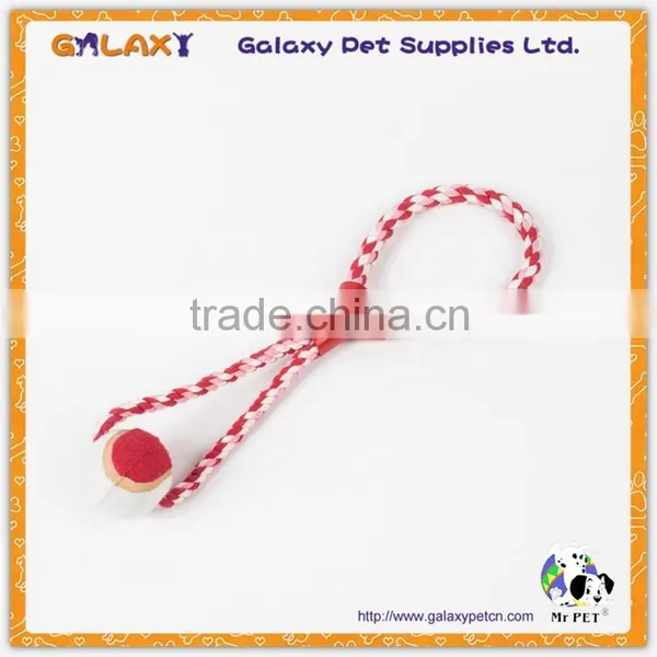 Tennis Ball Dog Tug Toy