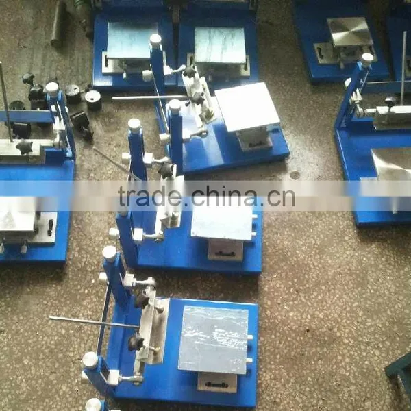 TSA-02-01 High Precision Manual Cheap Textile Printing Flat Screen Printer photo-5