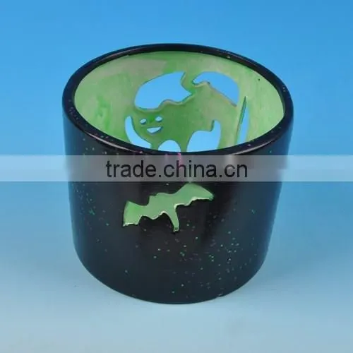 High Quality Halloween Gifth Ceramic Candle Holder photo-6