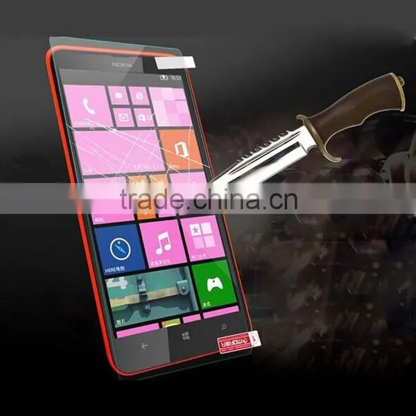 Manufacture of 0.3mm 2.5D Round Edge Tempered Glass Protector for Nokia Lumia 930 photo-2