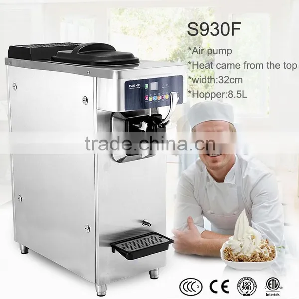 Air Pump High Overrun no Belt Icecream Machine Table