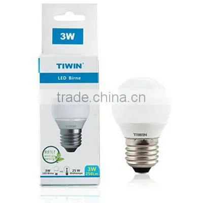 TIWIN CE ROHS UL TUV GS APPROVED POPULAR E27 3W LED Bulb Light photo-2