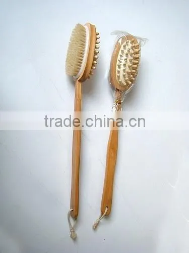 Wooden Cleaning Bath Body Brush