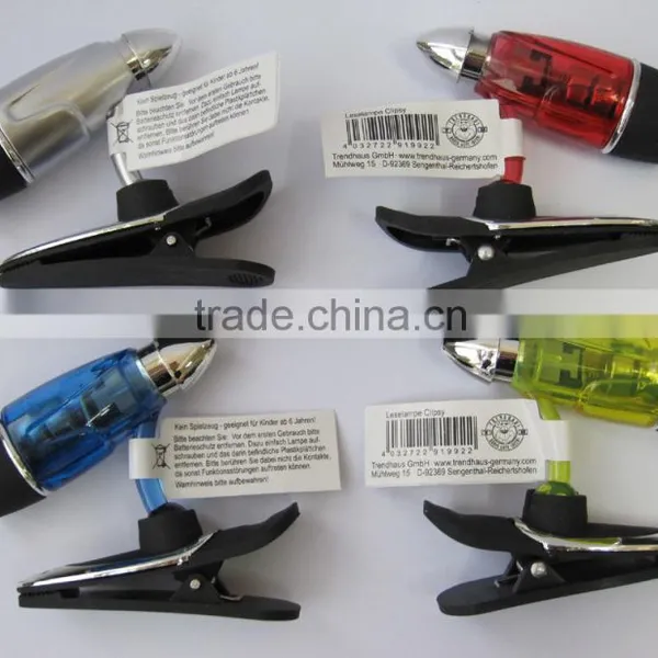 Plastic Mini Clip Reading Led Book Light for Promotion Quality Choice photo-4