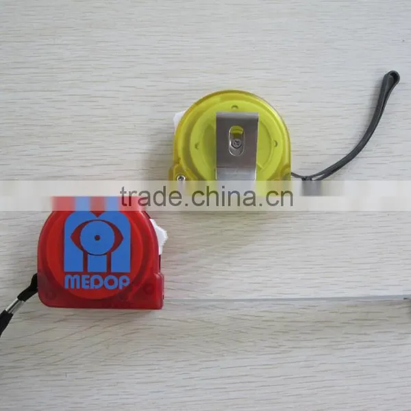 HEYU Plastic 4 in 1 Multifunction Mini Promotion Steel Tape Measure With Memo Pad & Ball Pen & Level Quality Choice photo-6