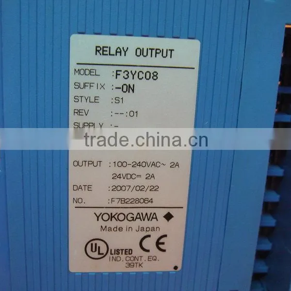 YOKOGAWA F3 PLC F3YC08-0N photo-3
