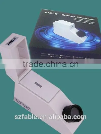 High Quality Gemstone Refractometer With Durable Light and 2ml Refractive Index Oil photo-3