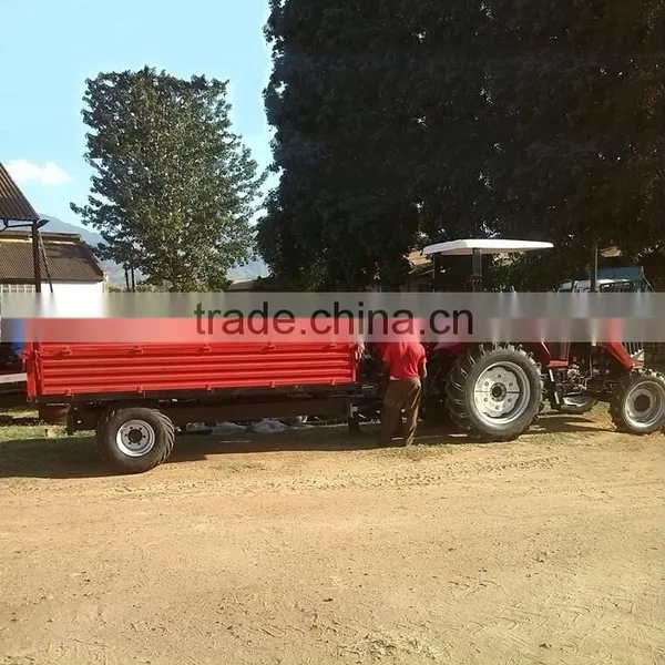 2016 Hot Selling 7CX-5T 5 Ton Tipping Farm Tractor Trailer With ISO,CE,PVOC-COC Certificate photo-3
