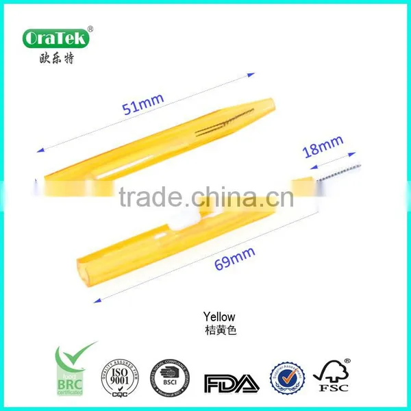 Hand Push Interdental Cleaning Brush With Button photo-4