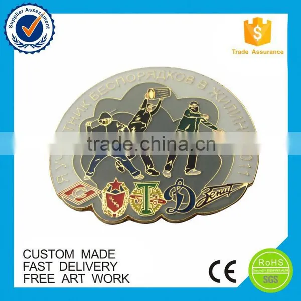Custom Hard Enamel Lapel Pin, Enamel Lapel Pin Supplier photo-3
