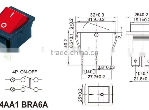 Mini Rocker Switch,led Illuminated Rocker Switch,Electrical Drinking Fountain Rocker Switch,Rocker Switch Oval Ellipse With Ligh photo-2