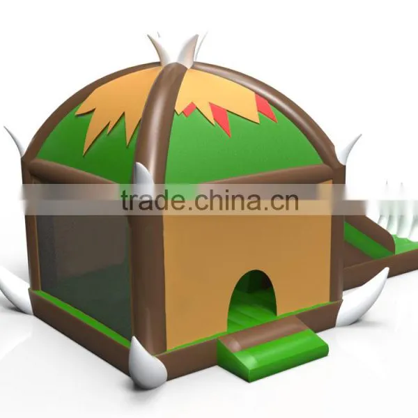 Farm Primitive Tribes Hut Inflatable Combo, photo-2