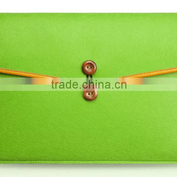 2016 New Arrival for Macbook Felt Sleeve Carrying Bag Envelope Case With Bukkle photo-5