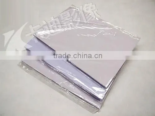 Inkjet Pvc Sheet Silver