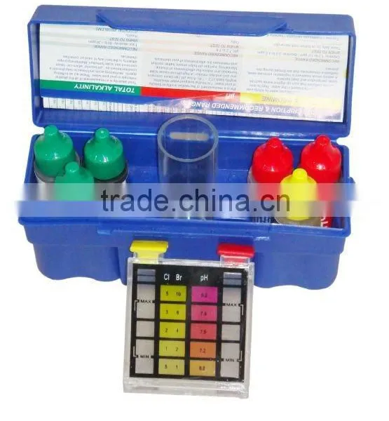 Swimming Pool Rapid Swimming Pool Water PH Test Kit ( PH/CL/Bromine/Alkalinity/Acid Demand) photo-4