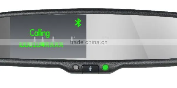 New Design 4.3 Inch High Brightness Rearview Mirror Monitor With Built-in Bluetooth Speaker With Special Brackets for Every Car photo-2