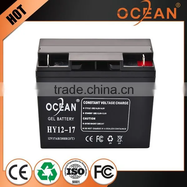 12V Modern Design Best Quality Control 17ah Featured Battery Solar 12v photo-3