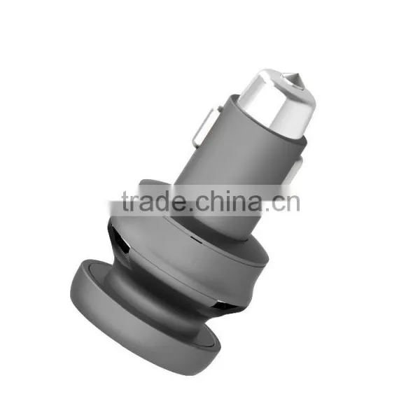 3 USB Ports QC 2.0 Car Charger With LED Light and Big Customized Logo photo-4