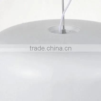 White Color Kitchen and Hotel Modern Single Pendant Lighting photo-5