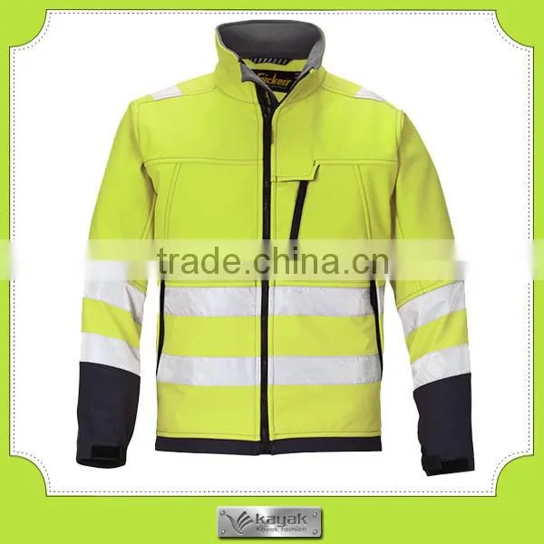 Custom Fluorescent Reflective Fire Proof 3 in 1 Safety Jacket photo-3