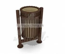 Street Outdoor Litter Bin Mbk-122a