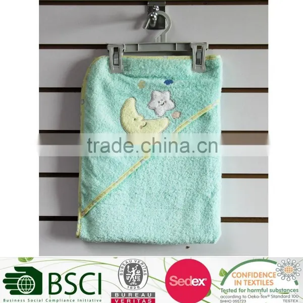 100% Cotton Embroider Kids Hood Towel