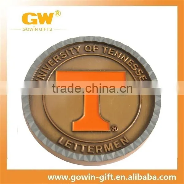 Custom High Quality Die Casting Soft Enamel Metal Coin photo-2