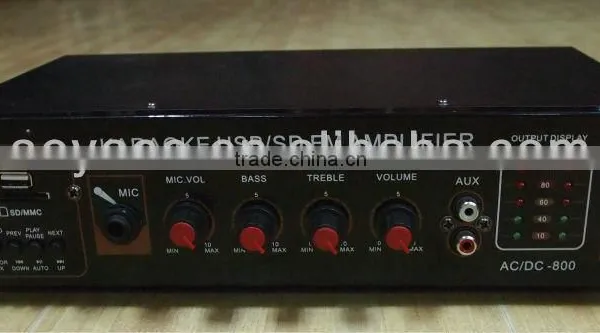 usb 12v digital amplifier with fm and 12v input