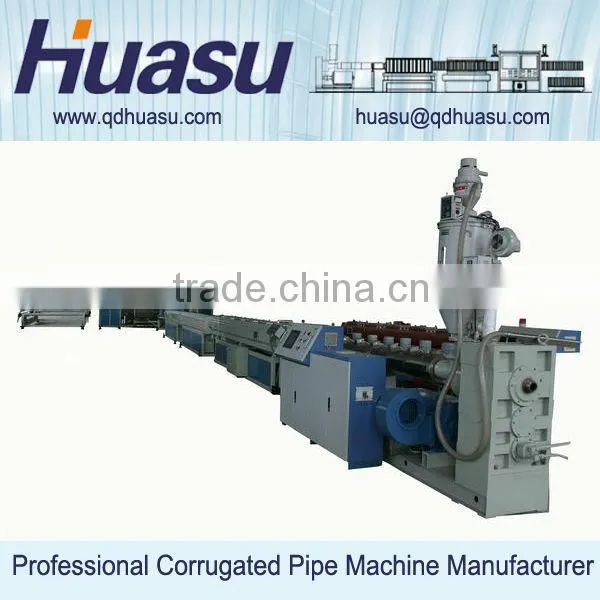 PE Huge Caliber Hollowness Wall Spiral Pipe Extrusion Line