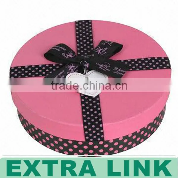 Chocolate Paper Cylinder Box Round photo-6