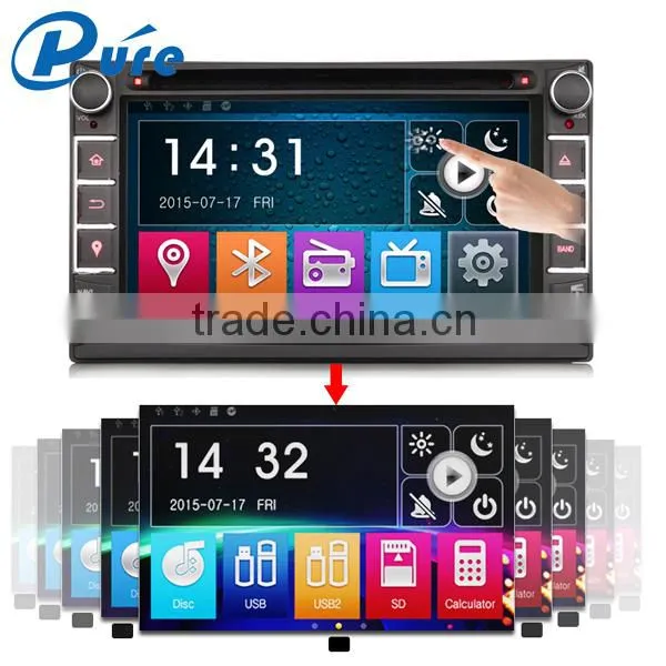 Manufacturer Car DVD Player With 3G Radio Car Player Double Din 6.2 Inch Car DVD Player photo-6