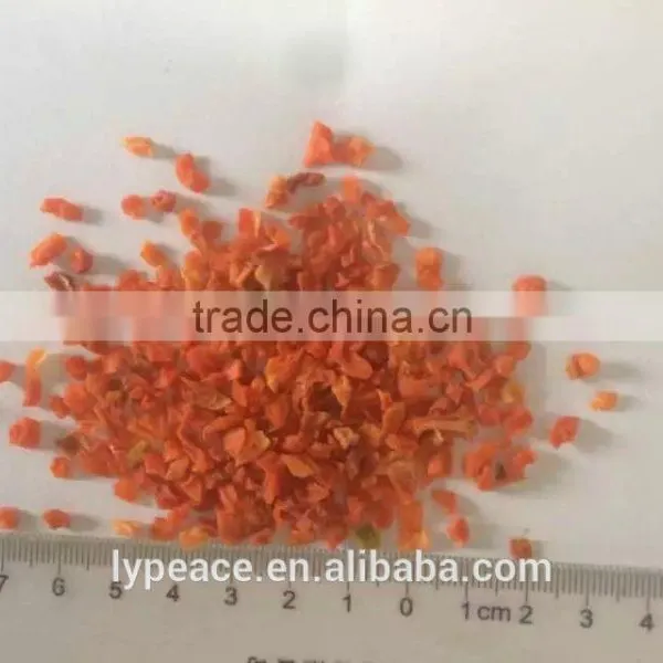 6x6mm dehydrated carrot granules for export