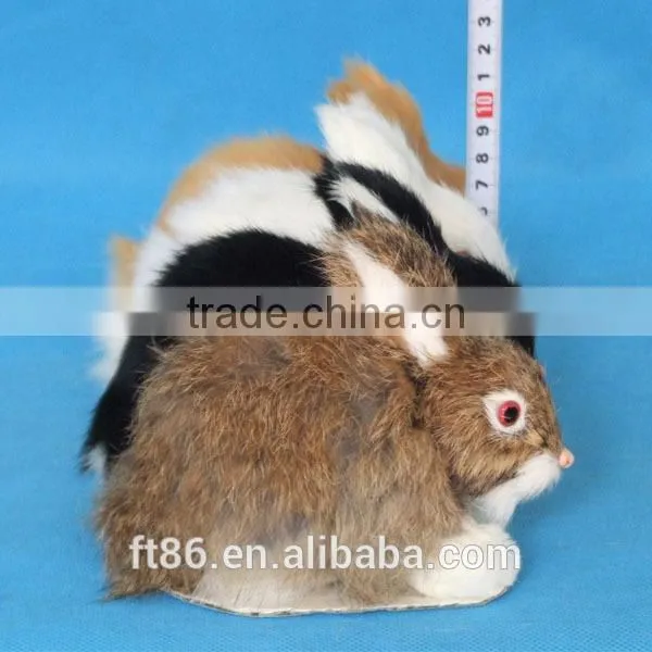 Replica Realistic Bunny Handmade Easter Decoration Magnet Rabbit photo-4